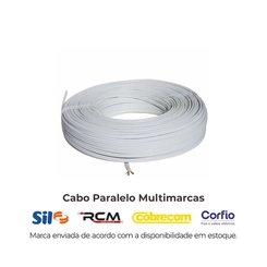 Fio Paralelo 2 X 4,00mm Branco - Carretel