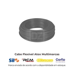 Cabo Flexível Atox 2,50mm 750V Cinza