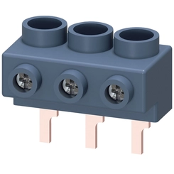 Borne Alimentação Trifásico Por Cima P/S00-S0 3RV1915-5A - Siemens
