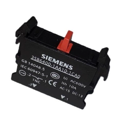 Botão 3SB6 Bloco de Contato 1NF 3SB64001AA101CA0 - Siemens