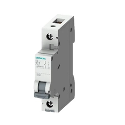 Disjuntor DIN Monofásico Curva-C 32A 5SL1132-7MB - Siemens