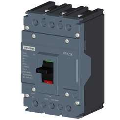Disjuntor Trifásico Caixa Moldada Fixo 200A 18KA 380V 3VJ1220-1DA32-0AA0 - Siemens
