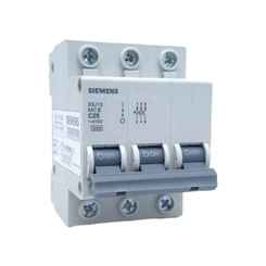 Disjuntor DIN Trifásico Curva-C 25A 5SJ1325-7MB - Siemens