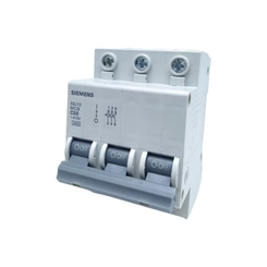 Disjuntor DIN Trifásico Curva-C 50A 5SJ1350-7MB - Siemens