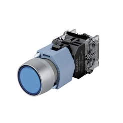 Botão Pulso 1NA Completo Azul 3SB7130-0AB50-1BA0 - Siemens