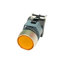 Botão Iluminado 24VCA/VCC 1NA Amarelo 3SB7133-0DB30-1BA0 - Siemens