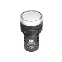 Sinaleiro 22mm 7 LEDs 24VCC Branco CEW-SD0-D23 10046534 - WEG