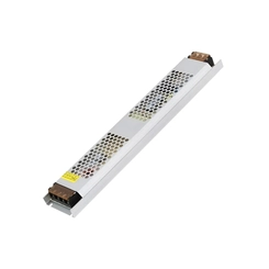 Drive para Painel LED 12V 200W Bivolt Slim para Fita 20A IP20