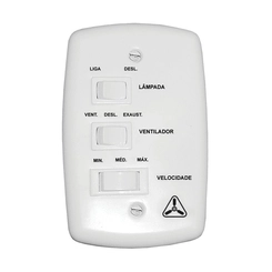 Ventilador Teto New Delta Light Preto Mogno 127V - Venti-Delta