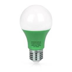 Lâmpada LED Bulbo 7W Verde Bivolt