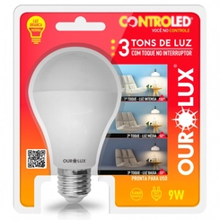 Lâmpada LED Bulbo 3 Tons 2700K Biv 20495 - Ourolux