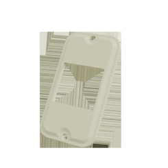 Tampa Condulete Pvc Branco2 Teclas 1/2 E 3/4 Tcig - 02 Wetzel
