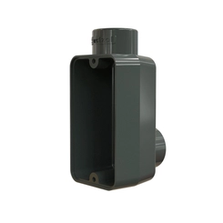 Condulete Pvc Cinza Sem Rosca Lb 3/4 Sem Tampa Lbcsr - 15 Wetzel