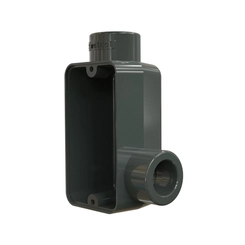 Condulete Pvc Cinza Sem Rosca Lr 1/2 Sem Tampa Lr - I - Sr 10 Wetzel