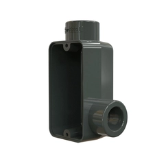 Condulete Pvc Cinza Sem Rosca Lr 1 Sem Tampa Lrcsr - 20 Wetzel