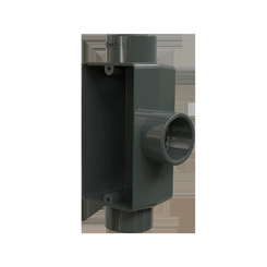 Condulete Pvc Cinza Sem Rosca T 1 Sem Tampa Tcsr - 20 Wetzel