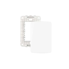 Placa B3 2x4 Cega com Suporte Branco 19432 - Margirius