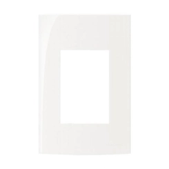 Placa Sleek 2x4 3 Postos Branco 16035 - Margirius
