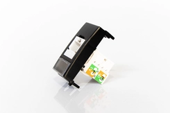 Módulo Sleek Ebony Tomada Rede RJ45 Cat5e 16539 - Margirius