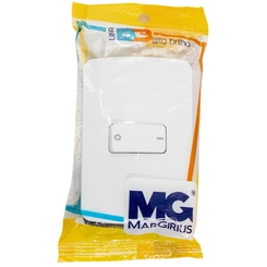 Conjunto B3 Interruptor Bipolar Simples 25A Branco 19462 - Margirius