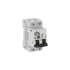 Disjuntor DIN Bifásico Curva-C 6A 3kA 05121.7006.21 - Soprano