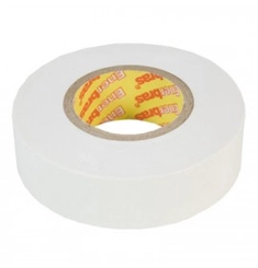 Fita Isolante Colorida 18mm x 20m Branca 2000-EBR - Enerbras