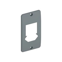 Tampa para Condulete PVC 2 Teclas + Tomada Hexagonal 1/2 a 3/4 Cinza - Masster
