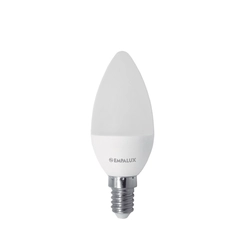 Lâmpada LED Vela Fosca 4,9W 3000K E14 Biv VL30513 - Empalux