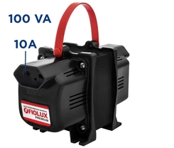 Auto Transformador 100VA 2P 10A 110/220V Premium - Fiolux