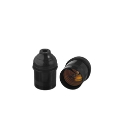 Soquete Pendente E-27 Preto