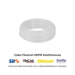 Cabo Flexível 1KV HEPR 90 Graus 70,00mm Branco