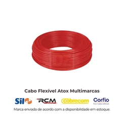 Cabo Flexível Atox 4,00mm 750V Vermelho