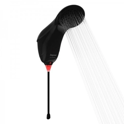 Chuveiro Ducha Sublime Eletrônica 7500W 220V Preta - Zagonel