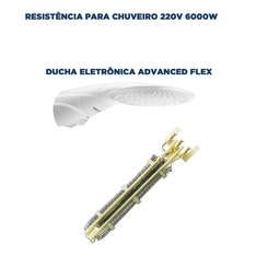 Resistência 6000W 220V Advanced Flex Eletrônico/Turbo 3055-F2 - Lorenzetti