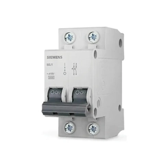 Disjuntor DIN Bifásico Curva-C 20A 5SL3220-7MB - Siemens