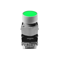 Botão Iluminado 24VCA/VCC 1NA Verde 3SB7133-0DB40-1BA0 - Siemens
