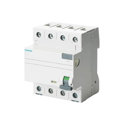 Dispositivo DR Tetrapolar 40A/30mA 5SV5344-0MB - Siemens