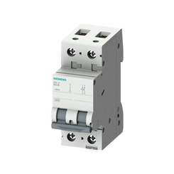 Disjuntor DIN Bifásico Curva-C 6A 5SL1206-7MB - Siemens