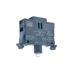 Bloco de Contato Soquete com LED 24VCC CSW-BIDLF-0E26 12640017 - WEG