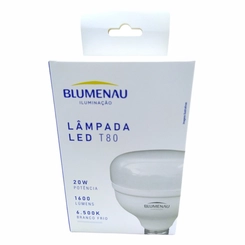 Lâmpada LED Bulbo 1600 lm 20W 6500K Bivolt