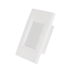 Balizador LED Litten Embutir 4x2 2W 3000K Branco
