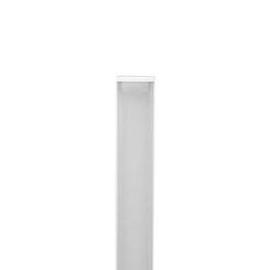 Perfil Embutir Marcenaria 17 X 9mm 3 Metros Branco Fosco