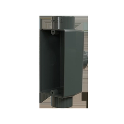 Condulete Pvc Cinza Sem Rosca Tb 1 Sem Tampa Tbcsr - 20 Wetzel