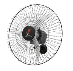 Ventilador Parede 60cm 150W Preto Bivolt Linha Ventura - Venti-Delta