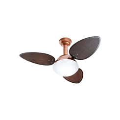 Ventilador Teto Jet 3P Ratan Chocolate 127V 26-3125 - Venti-Delta