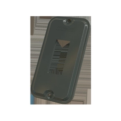 Tampa Pvc Para Condulete Cinza 1/2 Ou 3/4 Para 1 Tec. Tcca - 01 Wetzel