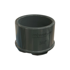 Conector Para Poli Wetzel Pvc Cinza 3/4 Api - 15 Wetzel